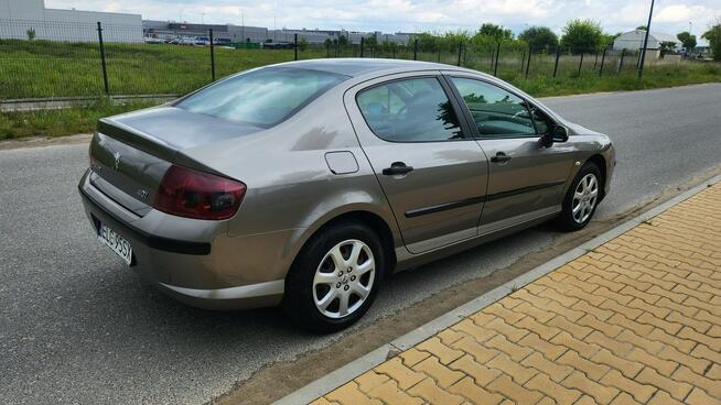 Peugeot 407 1.6 HDi 2006r Klimatyzacja Elektryka Ekonomiczny Pabianice - zdjęcie 6