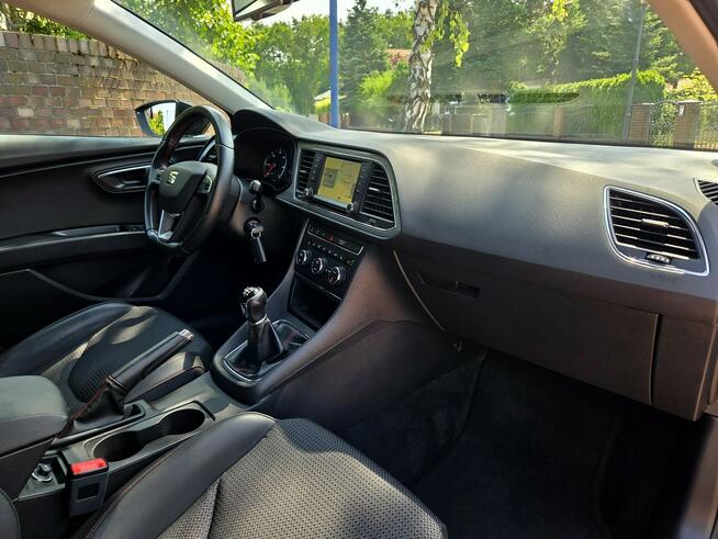 Seat Leon FR 2.0TDI 184KM 2016r LED, Skóry, Grzane Fotele, Manual Tychy - zdjęcie 6