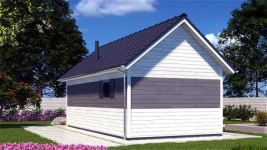 Drewniany Domek 4,8×7,2 m – Letniskowy Całoroczny, Solidne Wykonanie Rzeszów - zdjęcie 3