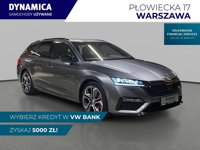 Škoda Octavia RS 2.0TSI 245KM 2023/2024r., Salon PL, I wł., VAT 23%, V Warszawa - zdjęcie 1