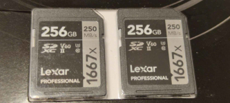 Lexar Professional 2-pak 2x256 GB 250/120 MB/s 4K Bemowo - zdjęcie 2