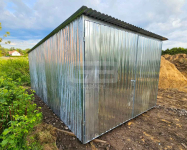 Garaż blaszany 3×5 m II gatunek budowę wolnostojący brama dach GB117 Słupsk - zdjęcie 2