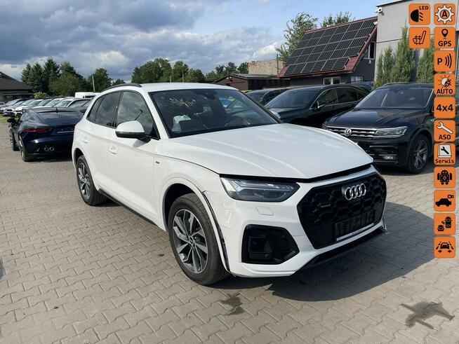 Audi Q5 S-line 4x4 Automat Podgrzewanie Skóra 204KM Gliwice - zdjęcie 1