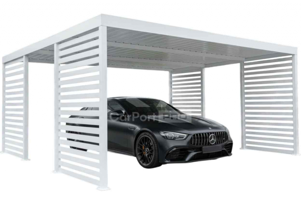 Carport PREMIUM - Wiata samochodowa 5,5x5 dodatkowa zabudowa CP171 Kwidzyn - zdjęcie 1