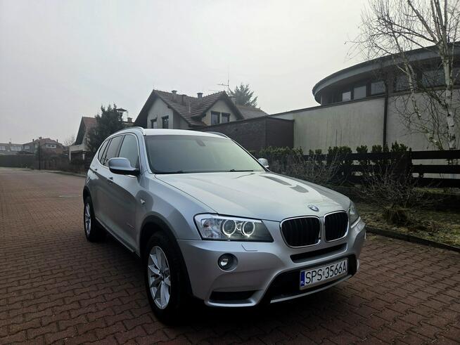 BMW X3 F25 Xdrive 2.0d 184KM 2011r Xenon, Grzane Fotele, Automat Tychy - zdjęcie 2