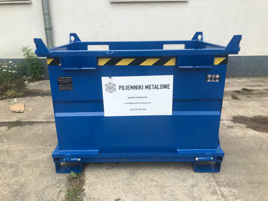 Kontener z otwieranym dnem PMDB 1000 L Kielce - zdjęcie 3