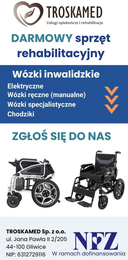 Rehabilitacja,Opieka,Darmowy sprzęt medyczny Zabrze - zdjęcie 3