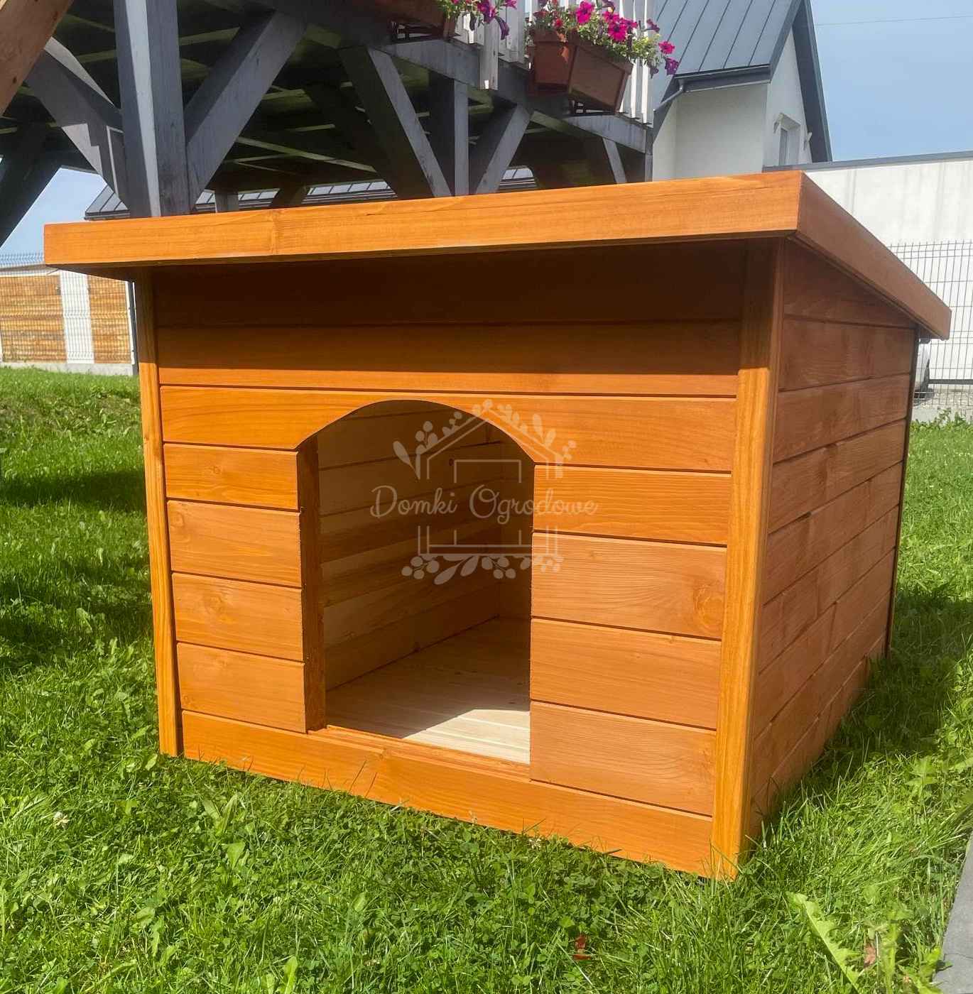 Buda dla psa Rozmiar "XL" - Pinia - Dach spad w tył ID836 Opole - zdjęcie 5