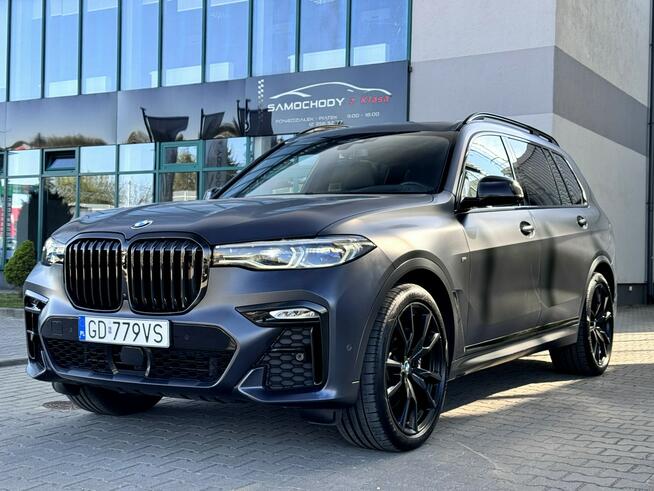 BMW X7 M50d. Dark Shadow. 1 właściciel. Noktowizor. Hak. PPF. FV 23%. Węgrzce - zdjęcie 1