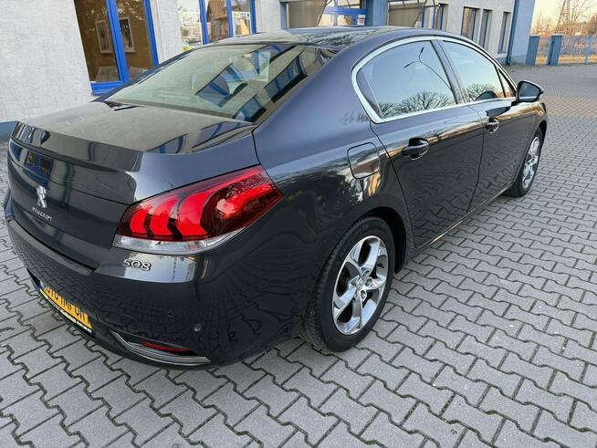 Peugeot 508 Lift 1.6T 2016r Nawigacja Kamera LED Alufelgi Bezwypadkowy Sokołów Podlaski - zdjęcie 3