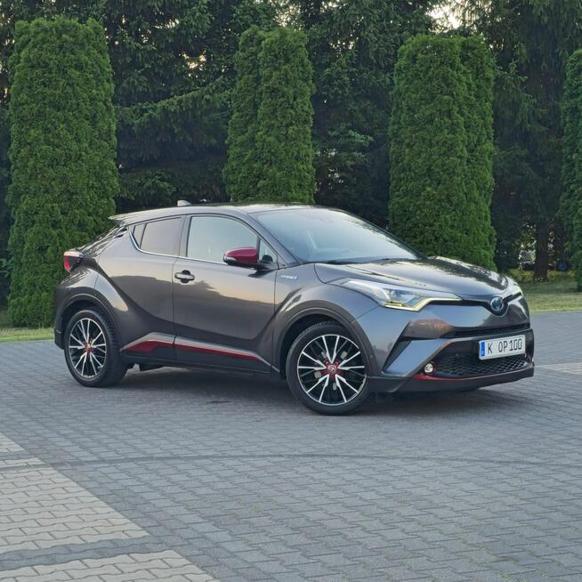 OYOTA C-HR 1.8 HYBRID GR SPORT SKÓRY CZARNY SUFIT KAMERA NAWIGACJA Ostrów Mazowiecka - zdjęcie 10