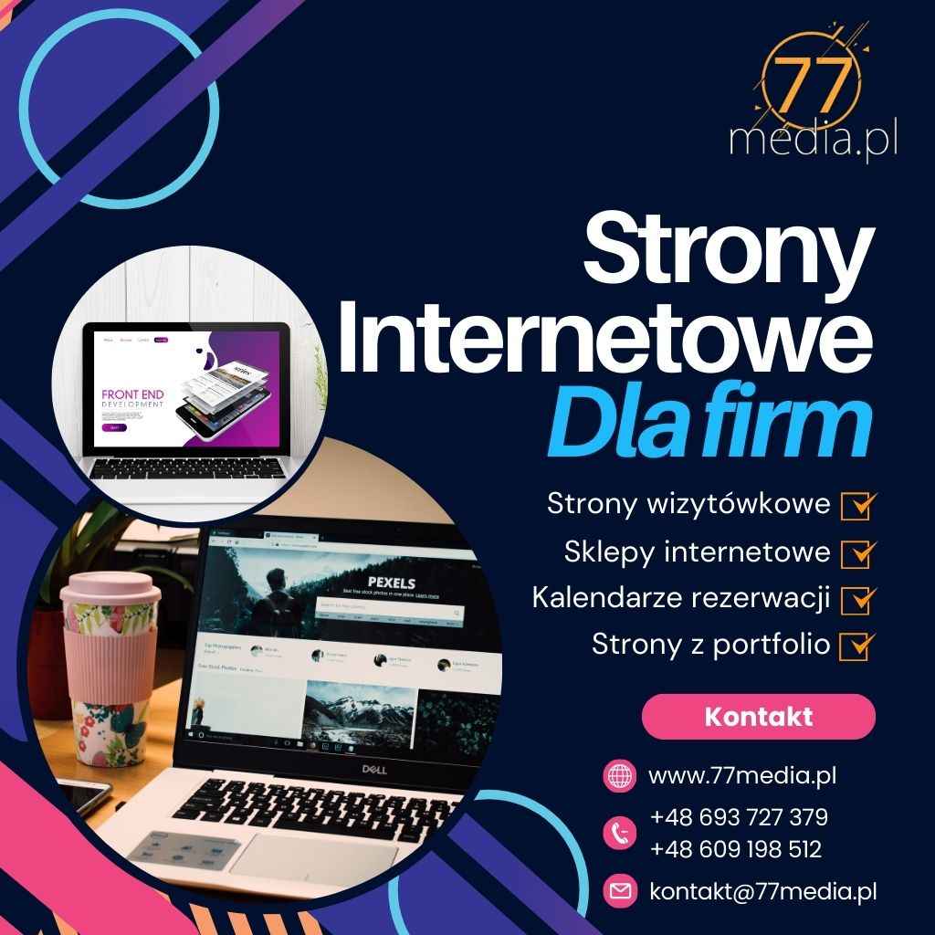Strony internetowe dla firm – sklepy online, portfolio i rezerwacje Fabryczna - zdjęcie 1