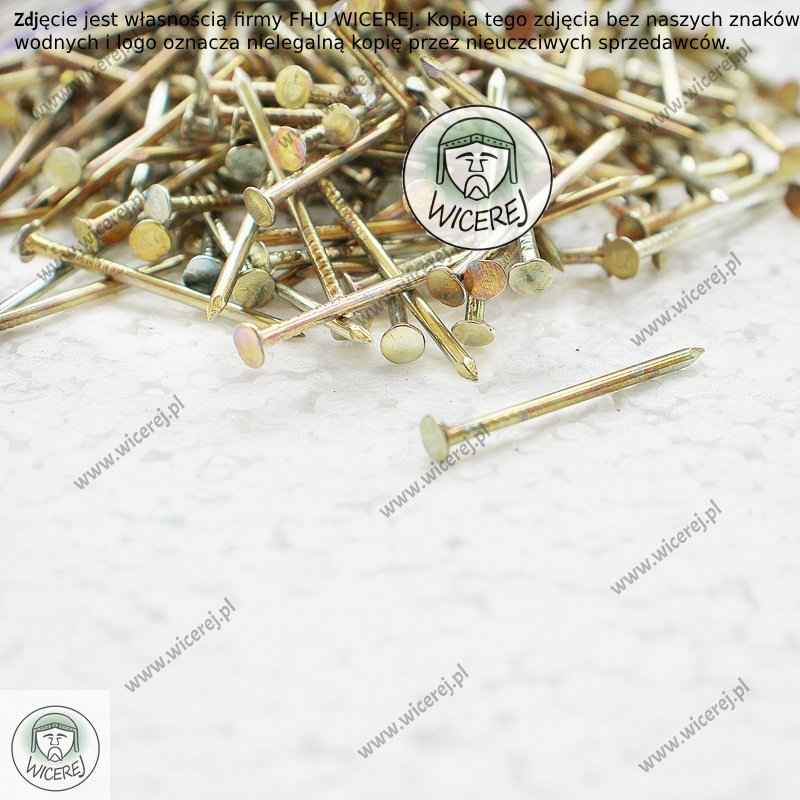 Gwoździe do zbijania ramek 1,6 x 30mm - 100g stal ocynkowana Jaśliska - zdjęcie 4