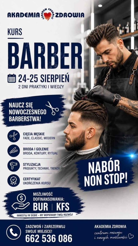 Zostań profesjonalnym Barberem! Kielce - zdjęcie 1