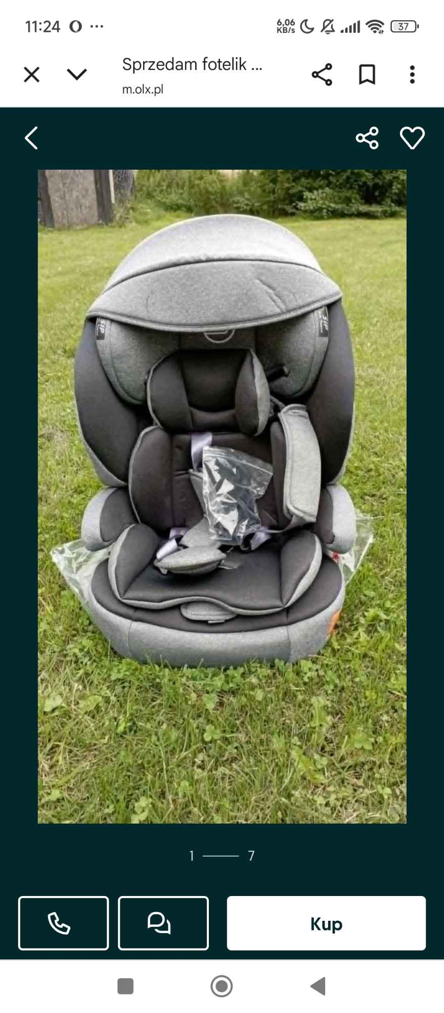 Sprzedam fotelik samochodowy Ryki - zdjęcie 4