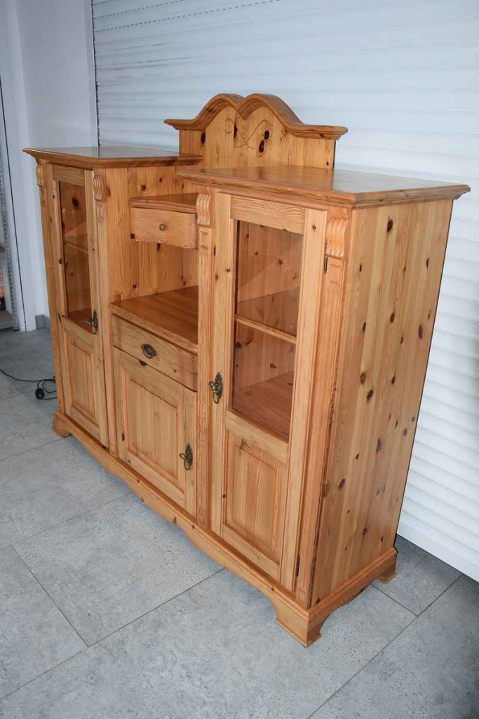 kredens z drewna sosnowego - jak nowy Olsztyn - zdjęcie 3