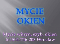 Mycie okien, cena, Wrocław, tel. 504-746-203. Cennik mycia okien. Psie Pole - zdjęcie 1