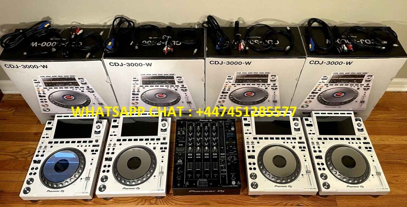 Pioneer CDJ 3000 i CDJ-2000NXS2 i  DJM-900NXS2 i  Pioneer DJM-A9 Mixer Śródmieście - zdjęcie 2