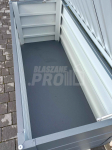 Skrzynia ogrodowa metalowa kufer 150x60x70cm  antracyt GP350 Toruń - zdjęcie 8