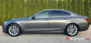 Piękne BMW serii 5 z niezawodnym silnikiem 2.0D, skóry FV23% Wałbrzych - zdjęcie 6