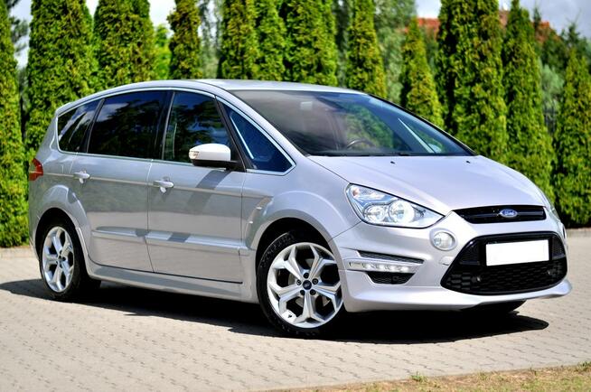 Ford S-Max 2.0 Tdci136 KM ST Led 7-Osób Convers+ Navi Skóra Full Opcja Płock - zdjęcie 2
