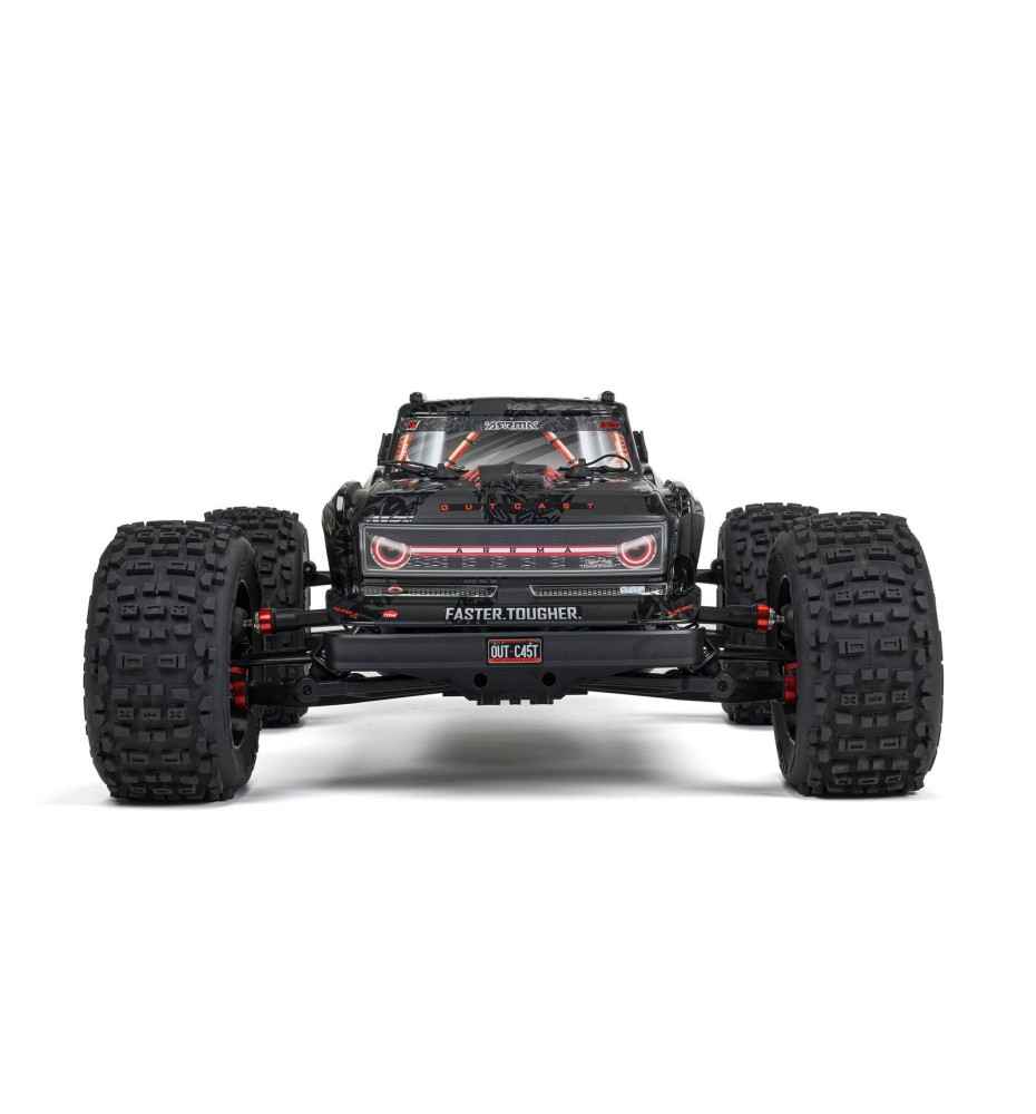 Arrma 1/5 Outcast 8S EXB AVC 4X4 RTR Brushless Stunt Truck, Black Bemowo - zdjęcie 2