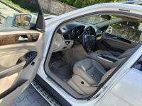 MERCEDES ML 350 BENZYNA BIAŁA PERŁA JASNE WNĘTRZE OKAZJA Ostrów Wielkopolski - zdjęcie 9