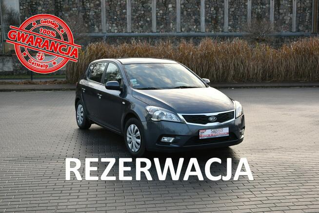 Kia Cee'd 1.4 BENZYNA 90KM 2011r. Klima Kamera Isofix Rezerwacja Kampinos - zdjęcie 1