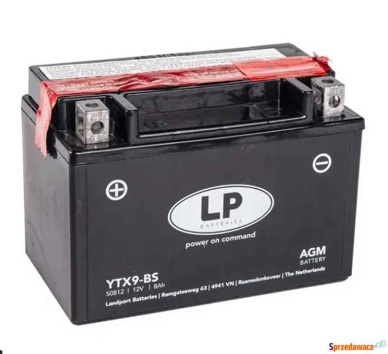 Akumulator motocyklowy Landport YTX9-BS 12V 8Ah 110A Ciechanów - zdjęcie 1