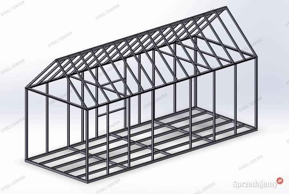 Domy do 75m2 Hale Wiaty Konstrukcje Stalowe Ogrodzenia Balustrady Białystok - zdjęcie 2