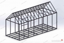 Domy do 75m2 Hale Wiaty Konstrukcje Stalowe Ogrodzenia Balustrady Białystok - zdjęcie 2