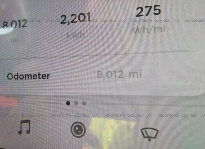 Tesla Model 3 2020, Standard Range, RWD, uszkodzony bok Słubice - zdjęcie 8