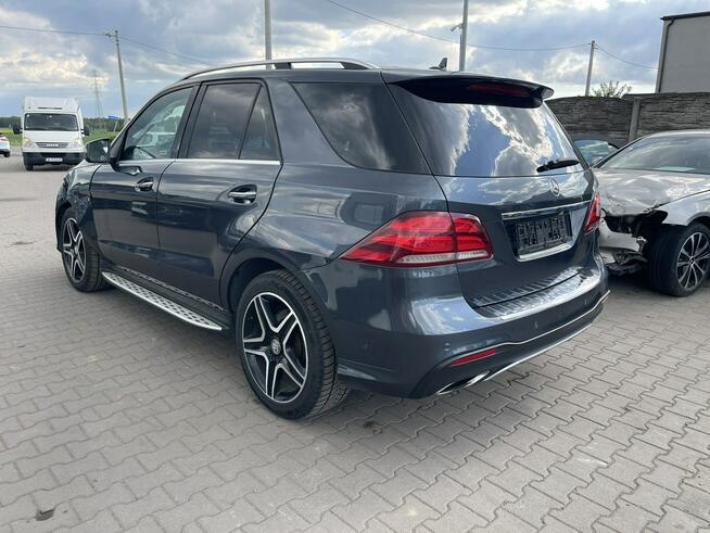 Mercedes GLE 500 4Matic HAK Kamery360 Skóra Pamięć Pneumatyka 435KM Gliwice - zdjęcie 6