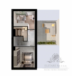 Mieszkanie Atrialne 81,68m2+ogr.16,13m2+ taras20,65m2+mp/ Jagodno Wrocław - zdjęcie 7