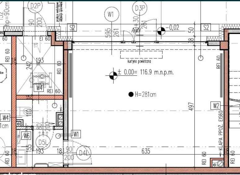 Lokal usługowy (35 m2) Aleja Poprzeczna PARKING (Wrocław) Psie Pole - zdjęcie 4