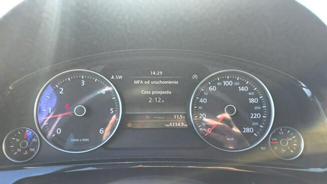 Volkswagen Touareg 4x4 ledy automat bixenon R-LINE  biała perła Lębork - zdjęcie 10