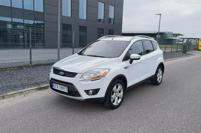 Ford Kuga 2.0TDCi 136KM Tempomat Isofix Skóra Hak Grzane Fotele Pabianice - zdjęcie 1