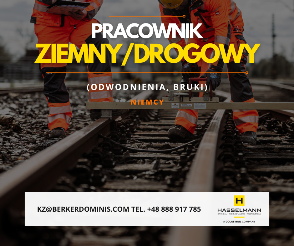 Pracownik ziemny/ drogowy- Niemcy Jeżyce - zdjęcie 1