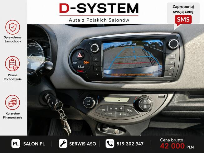 Toyota Yaris 2015 Salon Polska 39TYS KM GWARANCJA serwis ASO Białystok - zdjęcie 10
