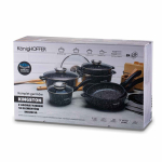 komplet garnków 10 elementów - NOWY