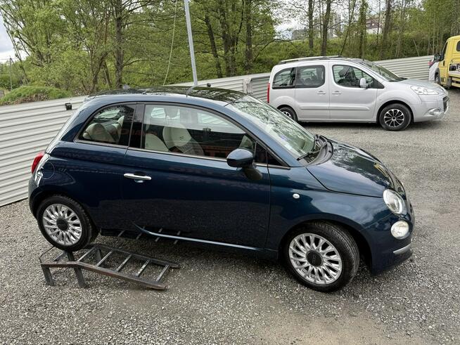 Fiat 500 Klimatyzacja. Asystent pasa. Pół-skóra. Rybnik - zdjęcie 5