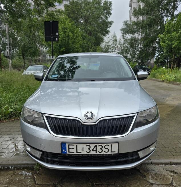 SKODA Rapid 1.6 TDI, 2014, II właściciel Łódź - zdjęcie 2