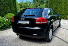 Audi A3 8P 1.6 MPI 101KM Czarna Niski Przebieg Klimatronik Opłacona Wrocław - zdjęcie 4