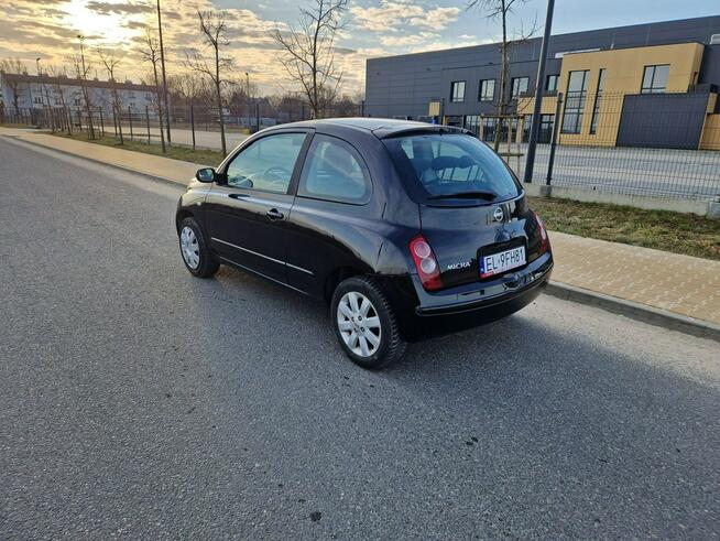 Nissan Micra 1.5DCi 2008r Klim FILM Bardzo Ekonomiczny Sprawny Pabianice - zdjęcie 3
