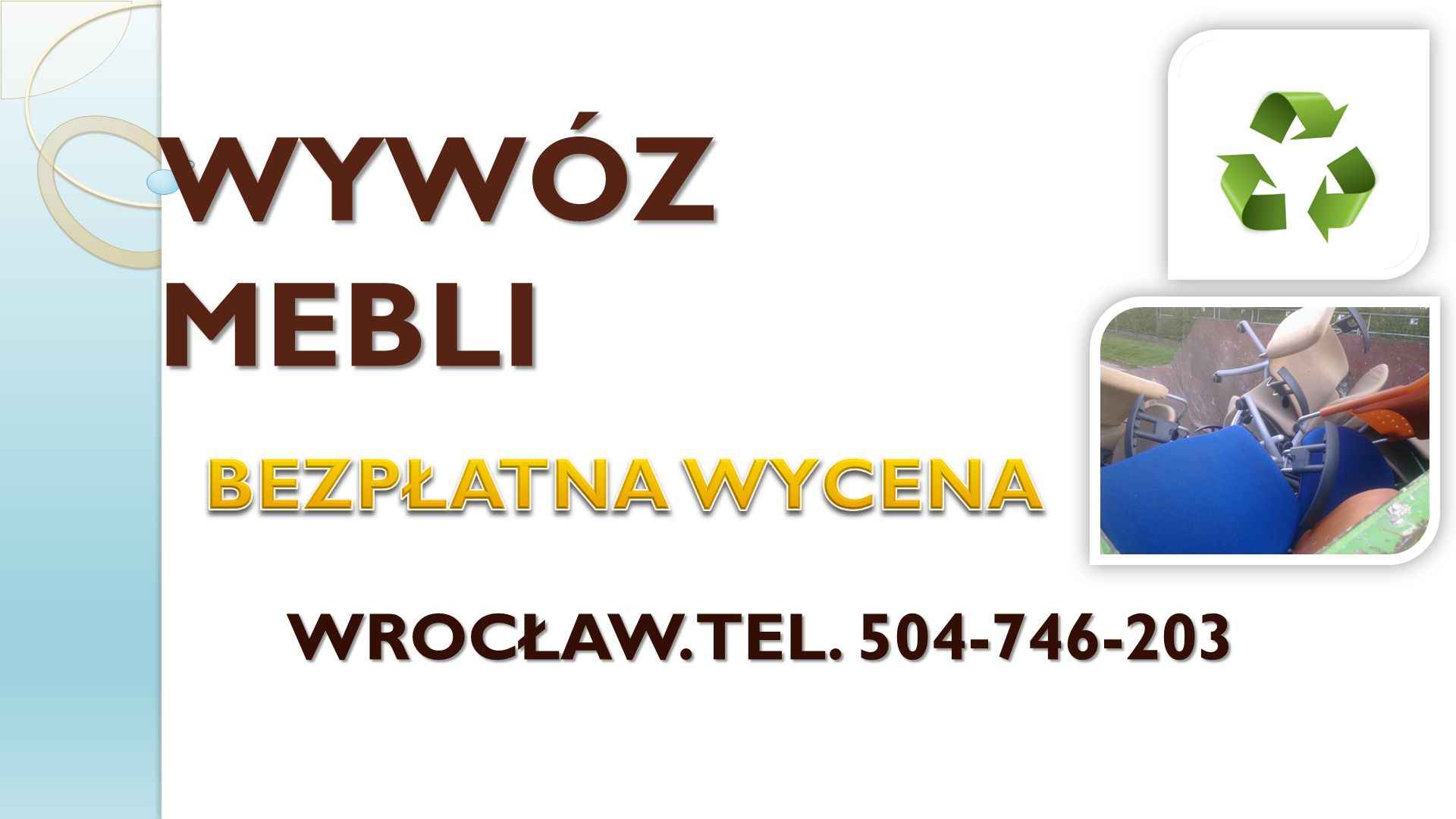 Wywóz mebli, Wrocław,tel. 504-746-203, utylizacja,starych,mebli,odbiór Psie Pole - zdjęcie 2