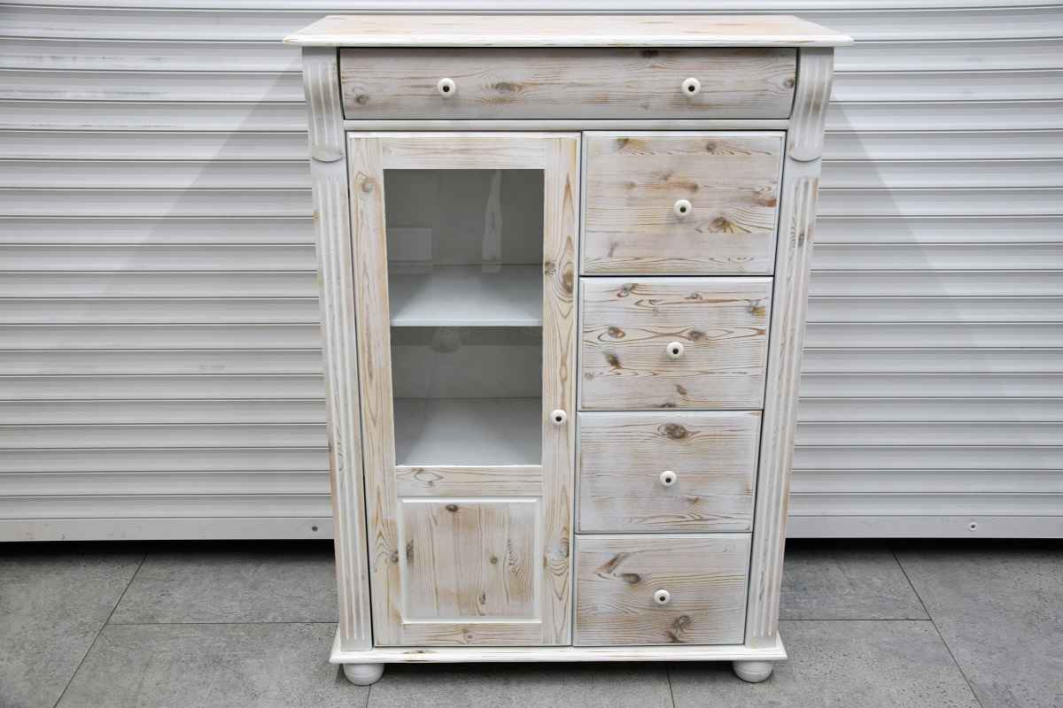 komoda z drewna sosnowego - jak nowa Olsztyn - zdjęcie 1