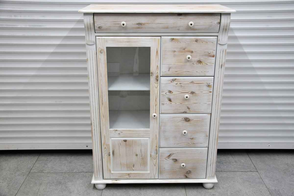 komoda z drewna sosnowego - jak nowa Olsztyn - zdjęcie 1