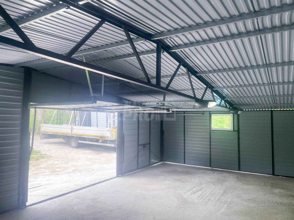 Garaż Blaszany 10x6m + wiata 4x6m 2x - 2x Okno - Drzwi - Rynny GP363 Bydgoszcz - zdjęcie 4