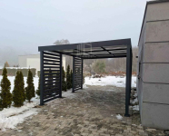 Carport PREMIUM - Wiata samochodowa 4x5  dodatkowa zabudowa ID1155 Białystok - zdjęcie 6
