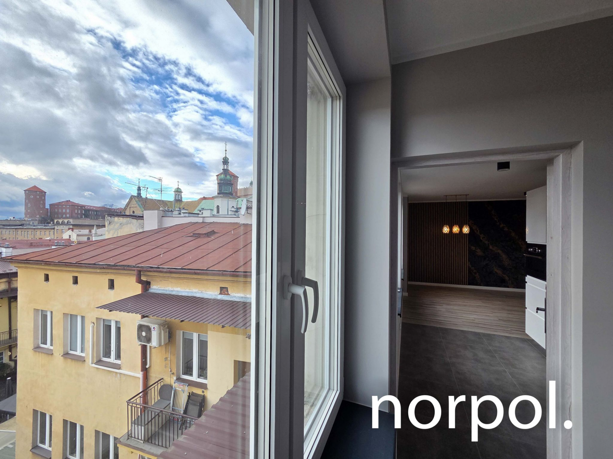Mieszkanie 3 pokojowe + salon z kuchnią, klimatyzacja, widok na Wawel Kraków - zdjęcie 4